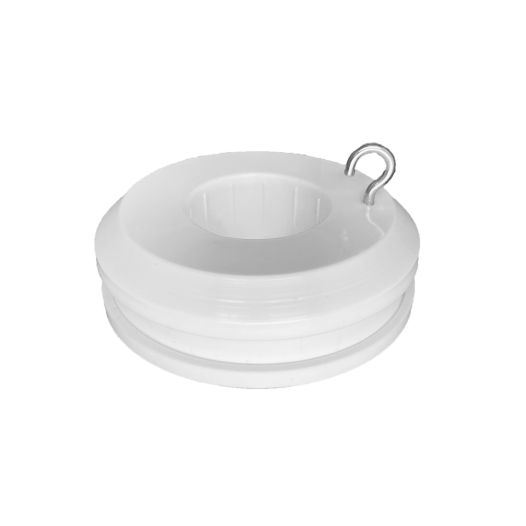 Knop vlaggenstok wit