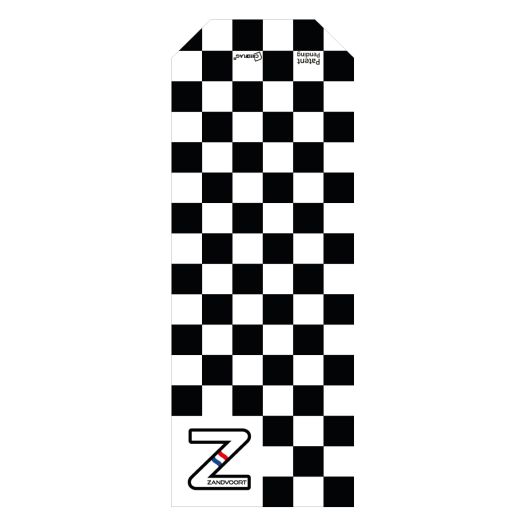Zandvoort Finish Raamdeurvlag