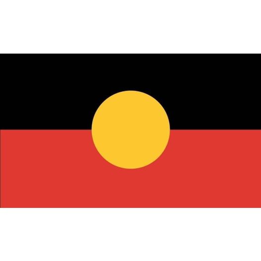 Vlag Australische Aboriginal 90x150cm