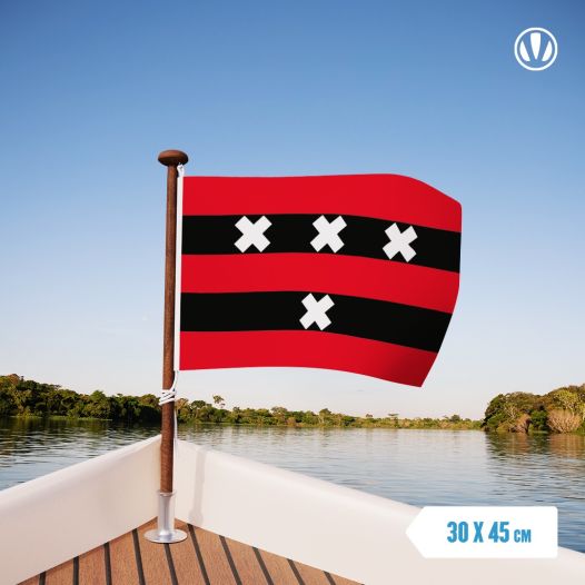 vlag Amstelveen 30x45cm vlaggen