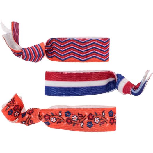 Armband Oranje Rood Wit Blauw