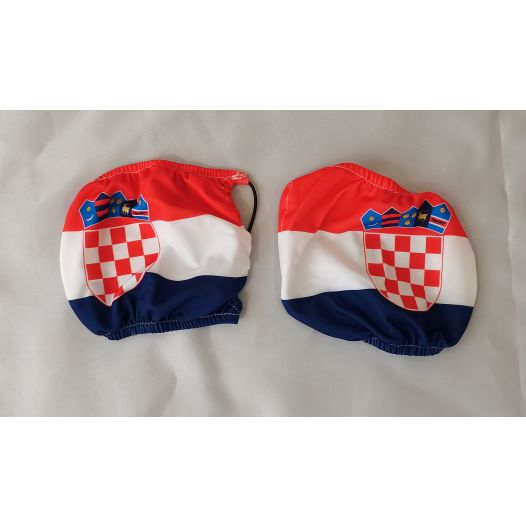 Autospiegel hoesjes Kroatie 2 stuks