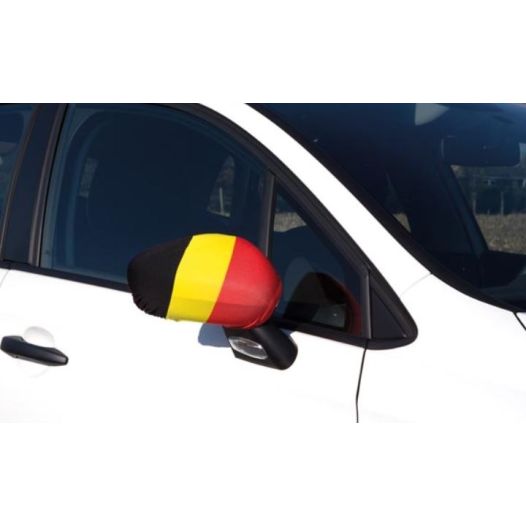 Autospiegelhoes met Belgische vlag