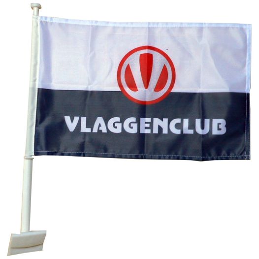 Luxe autovlagmet uw reclame voorbeeld Vlaggenclub