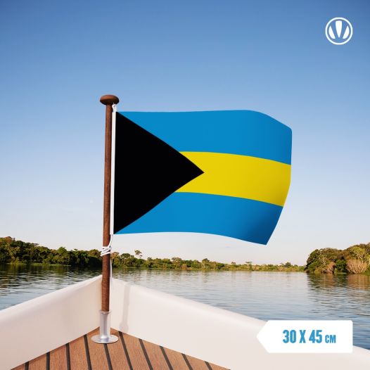 Vlag Bahama's 30x45cm