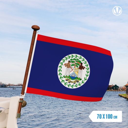 Vlag Belize 70x100cm
