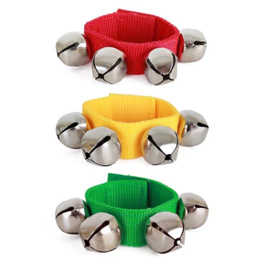 Belletjes band rood geel groen