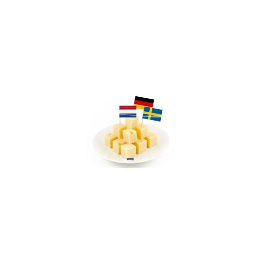 Cocktailprikkers met Europese landen vlaggen vlaggetjes