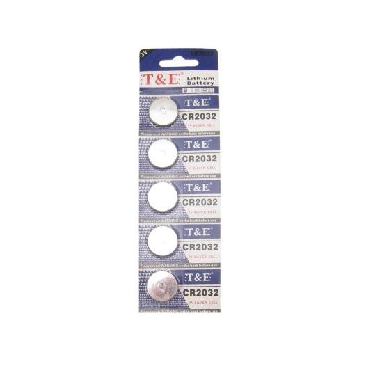 Batterij CR2032 Lithium 3V plat reserve batterijen Led verlichting