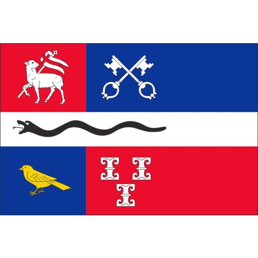 Vlag De Ronde Venen 150x225 mastvlag