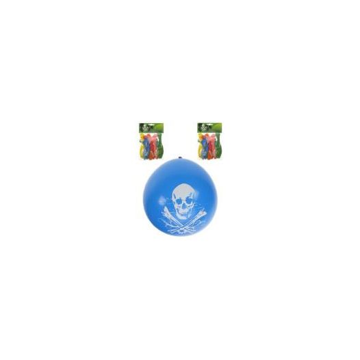 Piraten ballonnen 8 stuks