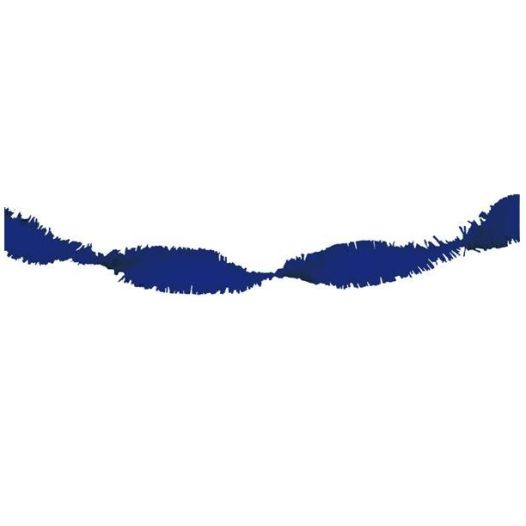 Draaiguirlande blauw 6 meter lang