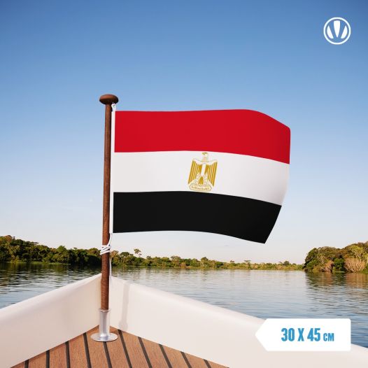 vlag Egypte | Egyptische vlaggen gastenlandvlag 30x45cm