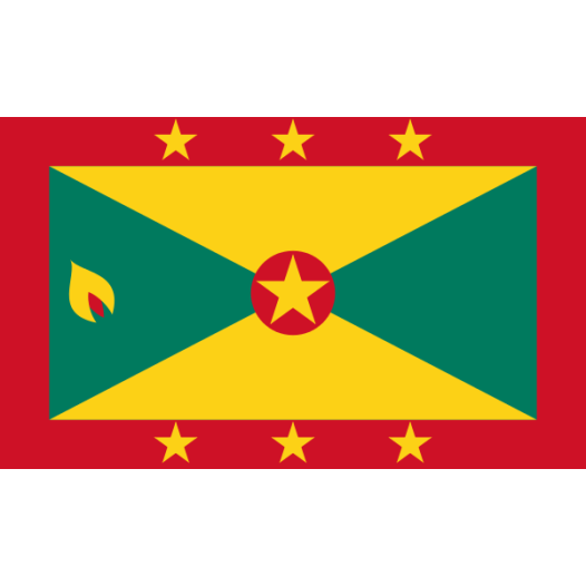 vlag Grenada 30x45cm