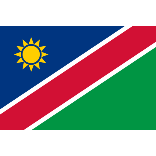 vlag Namibië Namibische vlaggen 30x45cm bootvlag