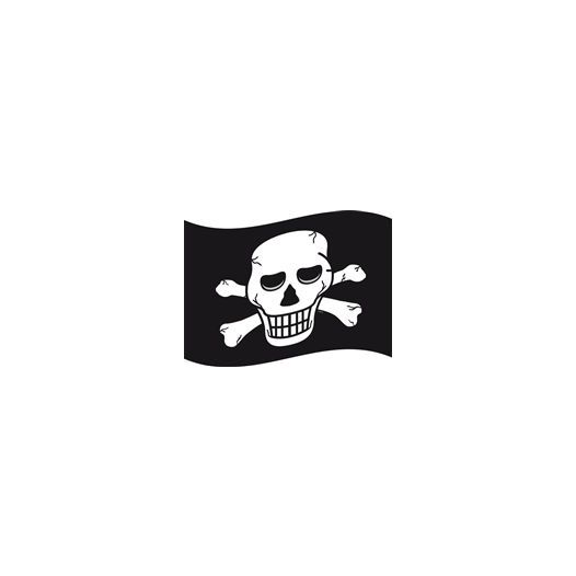 Piratenvlag 60x90cm Piraten vlaggen