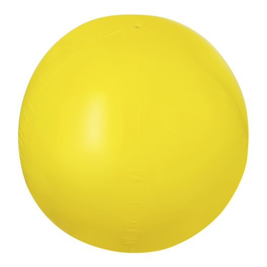 Grote opblaasbare bal geel