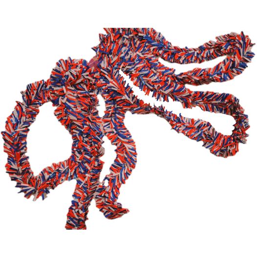 Guirlande rood wit blauw slinger 5 meter | Brandvertragend