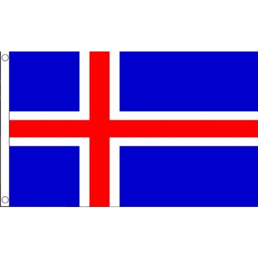 vlag IJsland IJslandse vlaggen 150x240cm Best Value