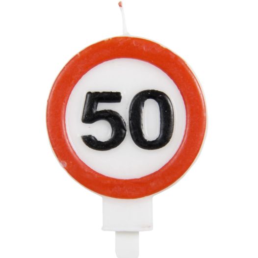 Kaars 50 jaar
