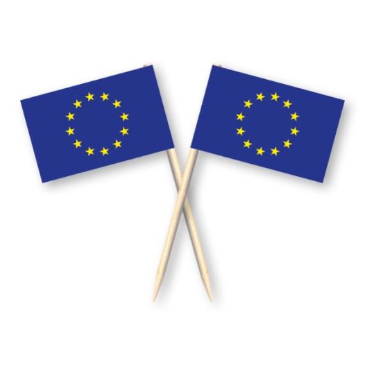 Kaasprikkers Europese Unie, EU cocktailprikkers 50 stuks
