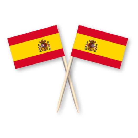 Kaasprikkers Spanje, Spaanse cocktailprikkers 50 stuks