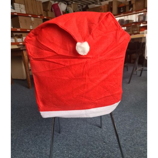 Kerst Stoelhoezen Kerstmuts