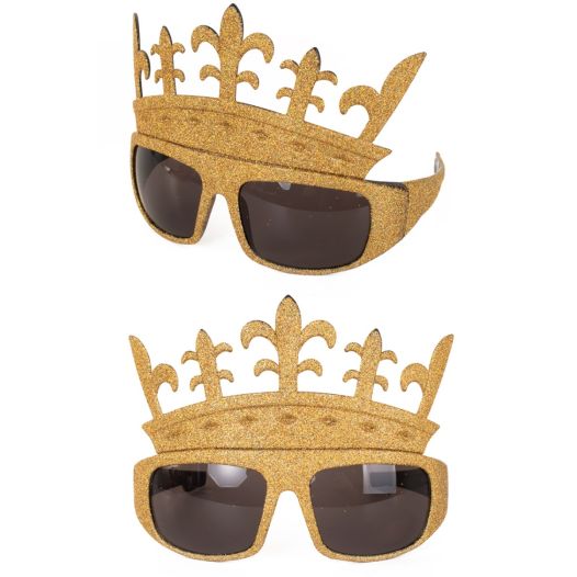 Koningsdag bril goud