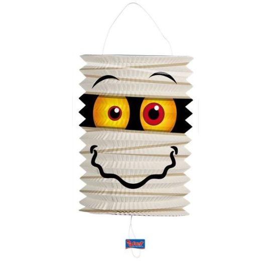 Halloween en Sint  Maarten Lampion met een grappige Mummy