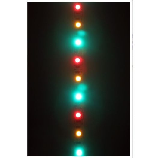 Ledstrip lichtdecoratie rood/geel/groen 5m 300 lamps