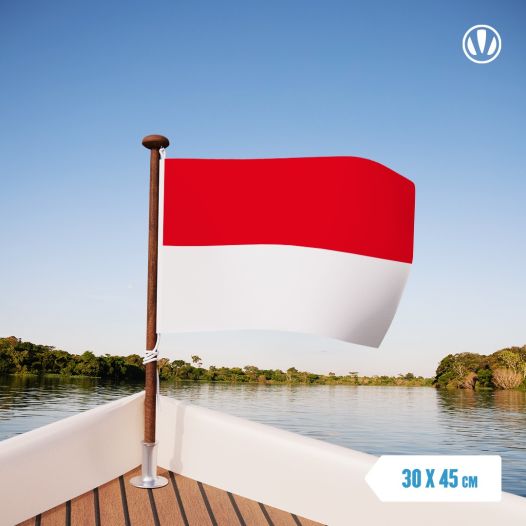vlag Monaco 30x45cm