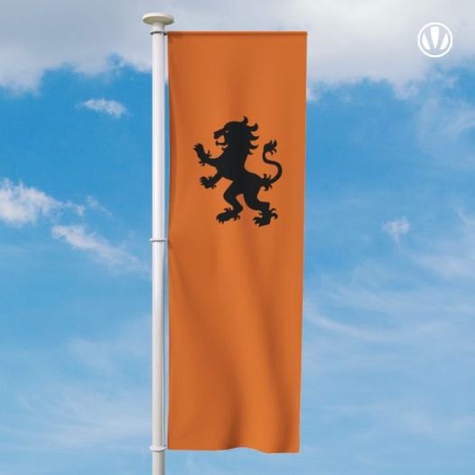Oranje Banier met Leeuw
