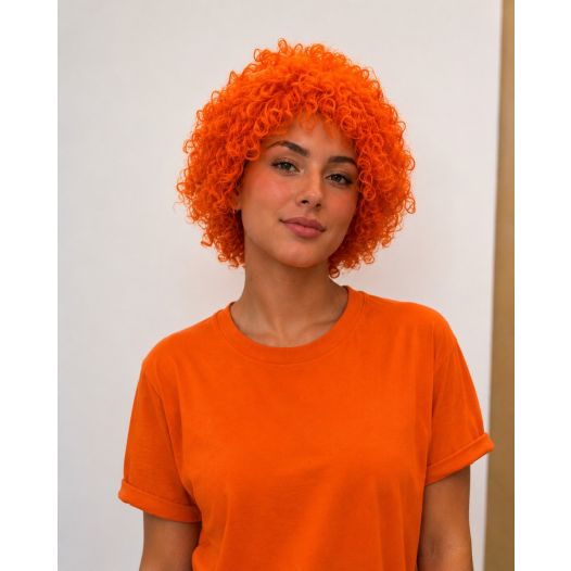 Oranje pruik