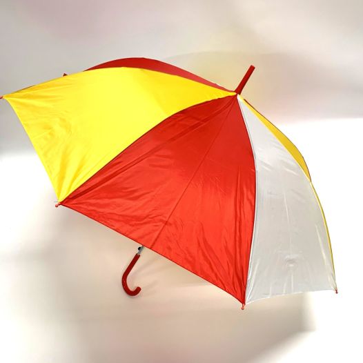 Paraplu Oeteldonk rood wit geel