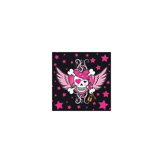 Pirate Girl servetten feeste Vlaggenclub