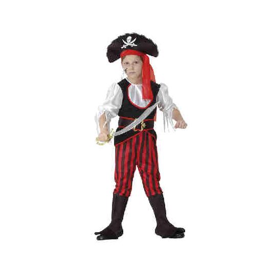 Piraten kleding piraat jongen 4 tot 6 jaar