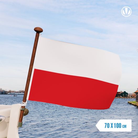 Vlag Polen 70x100cm - Spunpoly