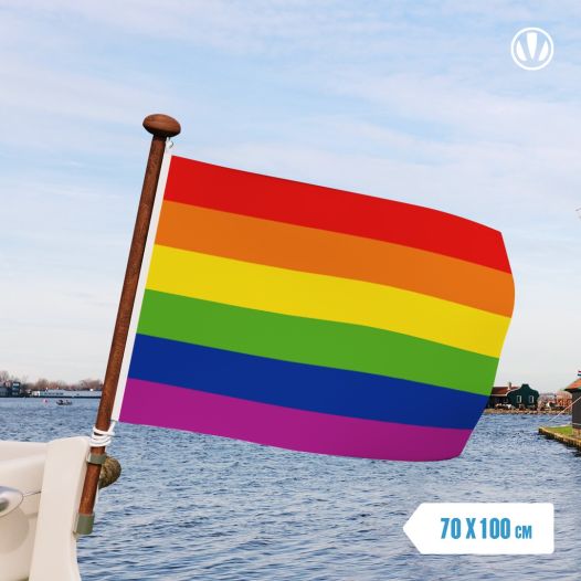 Regenboogvlag | Regenboog vlaggen 70x100cm