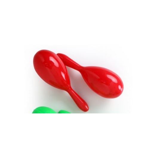 Rode sambaballen, set van 2
