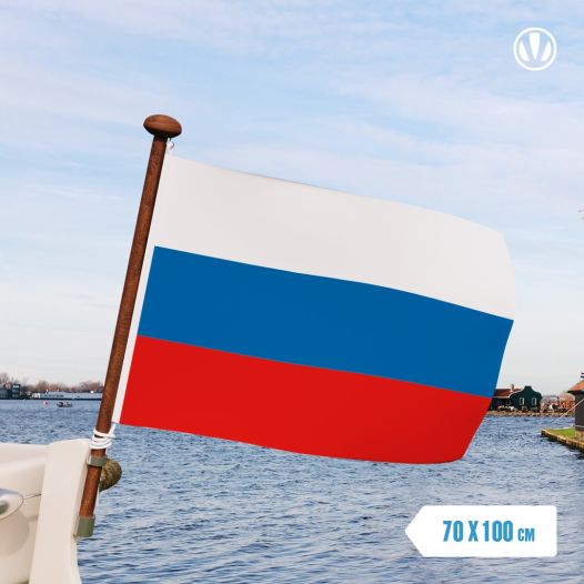 Russische vlag | vlaggen van Rusland 50x75cm gastenvlag