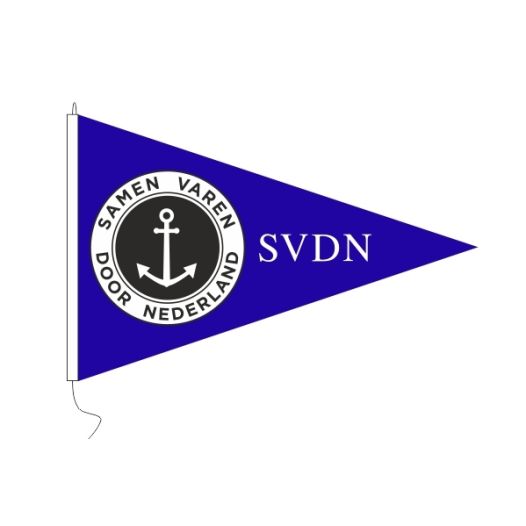 Bootvlaggetje 50x75 Samen Varen door Nederland Facebookgroep