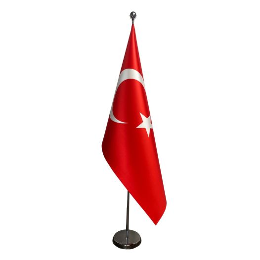 Luxe vlag Turkije satijn