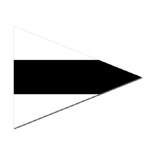Seinwimpel 3e vervang 75x90cm seinvlag