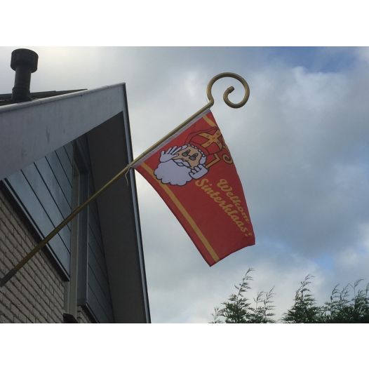 COMBI DEAL SInterklaasstaf en vlag samen