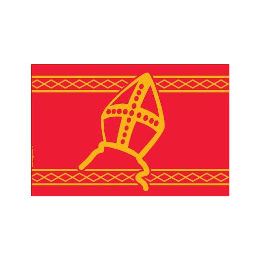 Officiele Sinterklaasvlag 150x225cm Sinterklaas vlag voor uw vlaggenmast