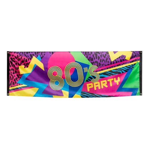 Spandoek jaren 80 feest
