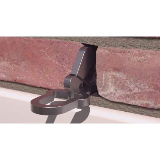 Spouwvast haak RVS 6mm