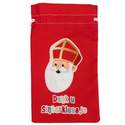 Pepernoten strooizakje | Dank u Sinterklaasje
