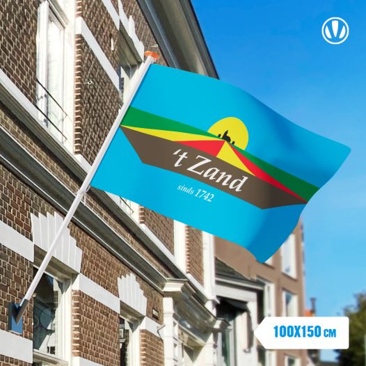 Vlag 't Zand sinds 1742 | 100x150cm