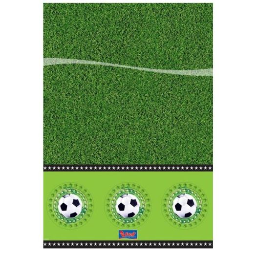 Tafelkleed voetbal feest, ek, wk 130x180cm